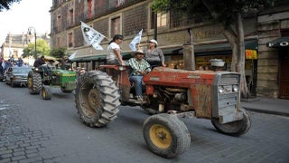 Caravana del hambre invade Ciudad de México
