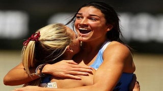 Michelle Jenneke, la atleta que subió la temperatura con su ´bailecito´