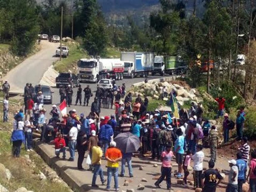 Tumbes: pobladores bloquearon la Panamericana Norte por falta de agua