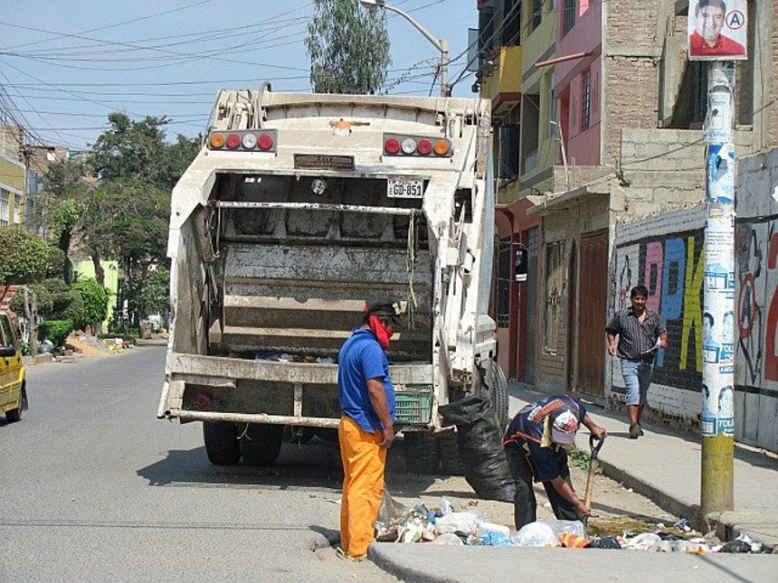Chiclayo: mil toneladas de basura se acumulará en Año Nuevo