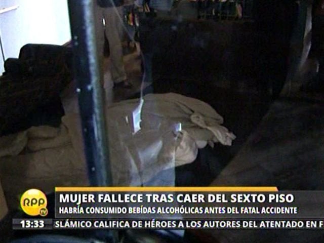 Mujer muere al caer del sexto piso de un edificio en San Isidro