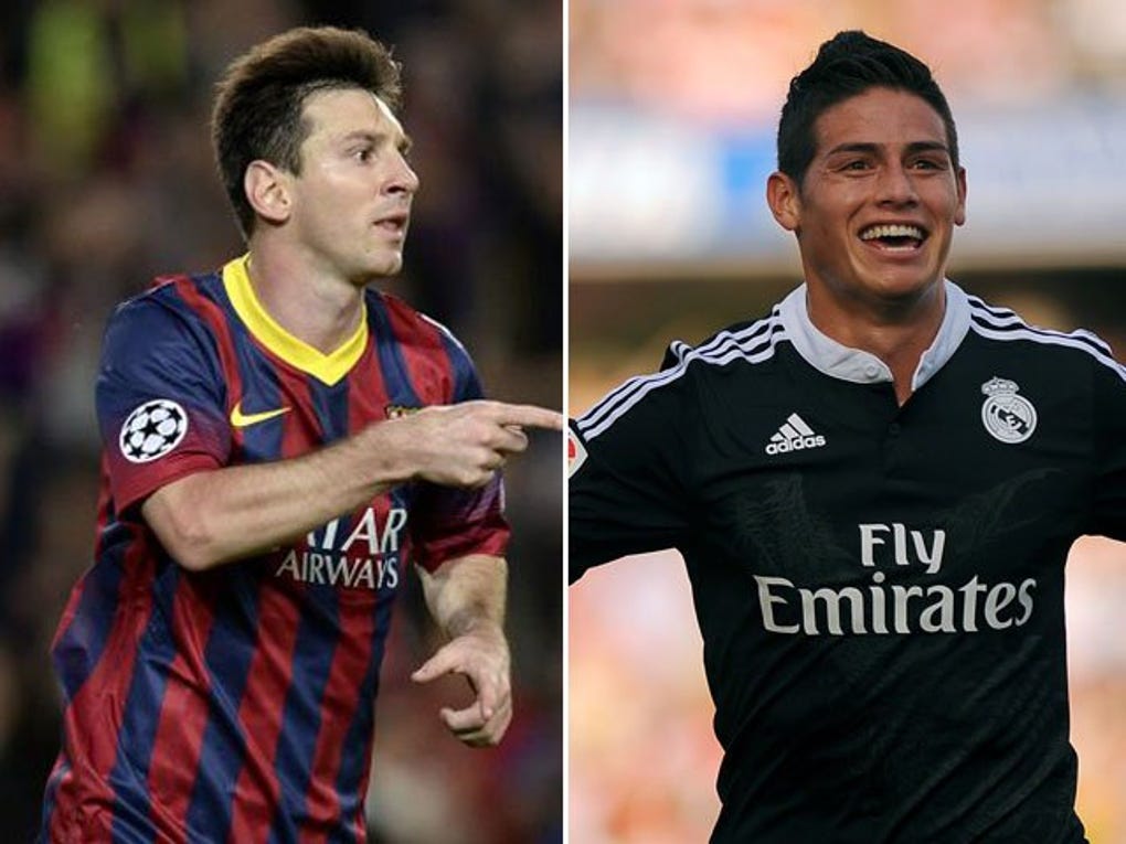 Lionel Messi y James Rodríguez inspiran a jóvenes atletas en serie de ...