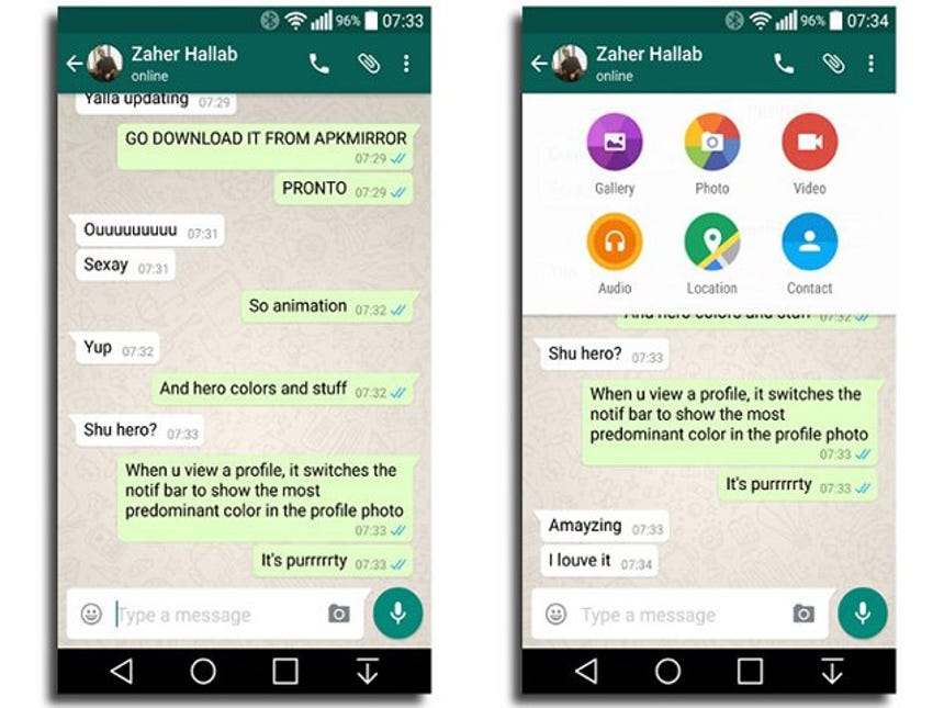 WhatsApp se renueva y adapta su imagen a Material Design