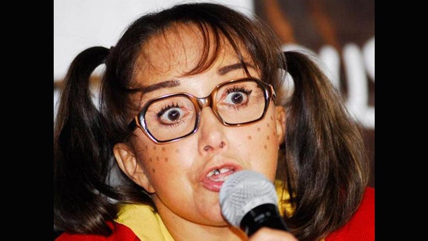 Aunque la Chilindrina siempre se le vio con anteojos en ´El Chavo del Ocho´, estos en su mayoría de capítulos no tenían cristales.