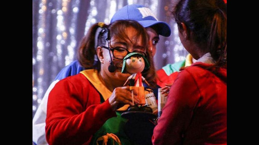 María Antonieta de las Nieves hizo el papel de ´La Chilindrina´ estando embarazada.