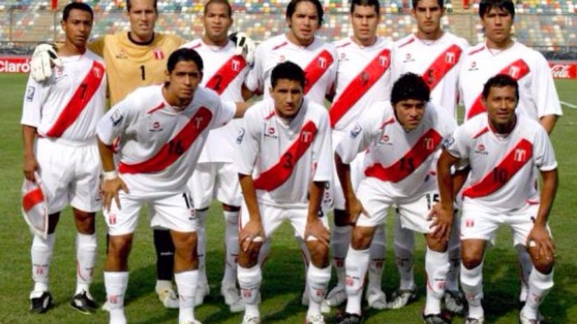 El equipo de Perú en su peor momento en el ránking FIFA