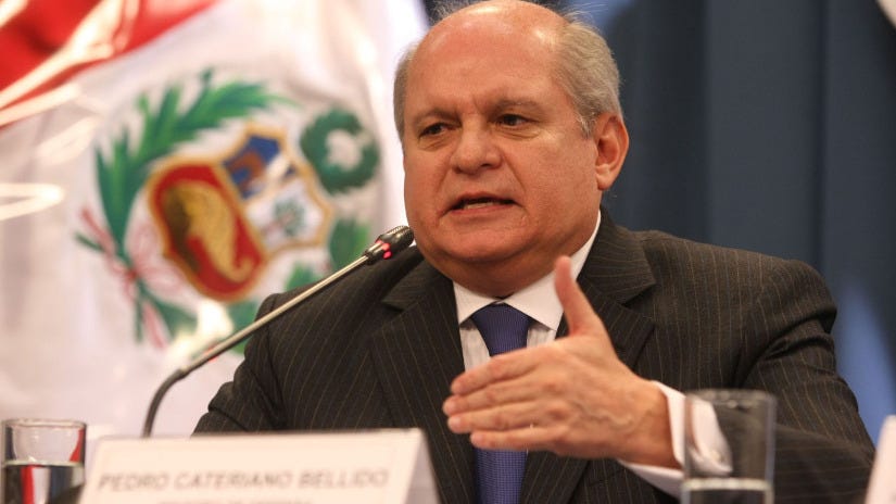 Premier Cateriano dijo que sería letal para los jubilados herir de muerte a las AFP.