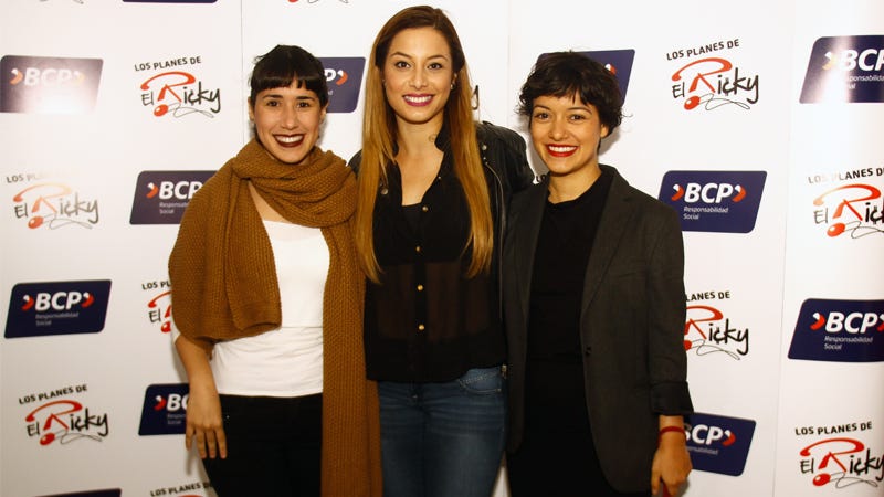 Patricia Barreto, Natalia Salas y Jely Reátegui