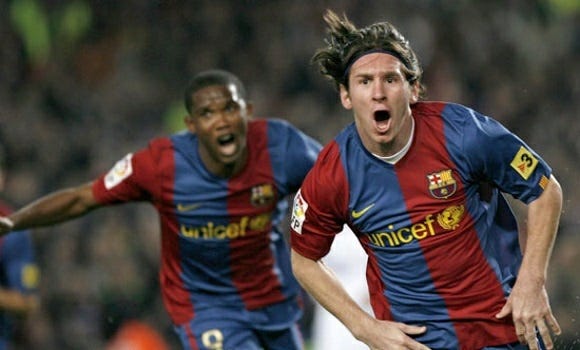 2006: La 'Pulga' no se preocupaba mucho por su imagen en sus comienzos en el fútbol.