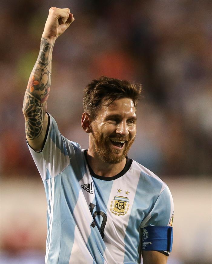 2016: Lionel Messi tiene este 'look' desde antes de disputar la Copa América Centenario.