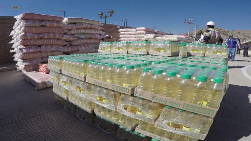 Entregan ayuda humanitaria a poblaciones afectadas por heladas
