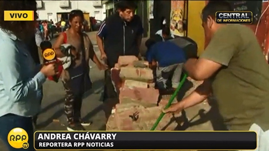 Ninguna autoridad municipal se apersonó hasta el centro de abasto.