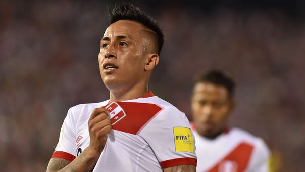 Cueva lleva 3 goles en esta Eliminatoria.
