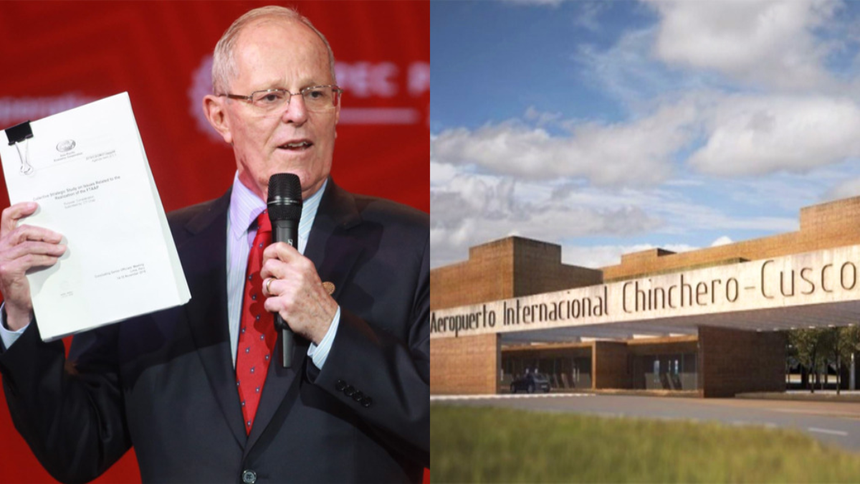 El presidente Pedro Pablo Kuczynski viajará este viernes al Cusco para iniciar las obras del Aeropuerto de Chinchero, anunció el ministro de Transportes, Martín Vizcarra.