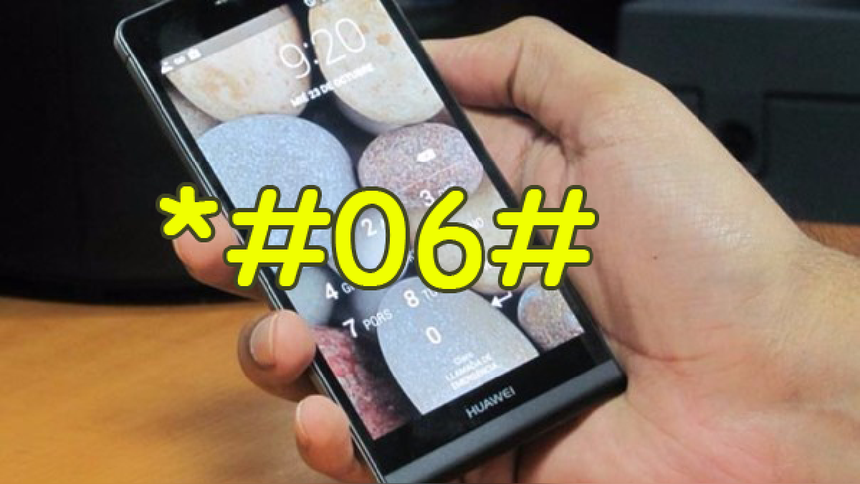 Para verificar los 15 dígitos de su código IMEI, digite *#06# en su celular. 