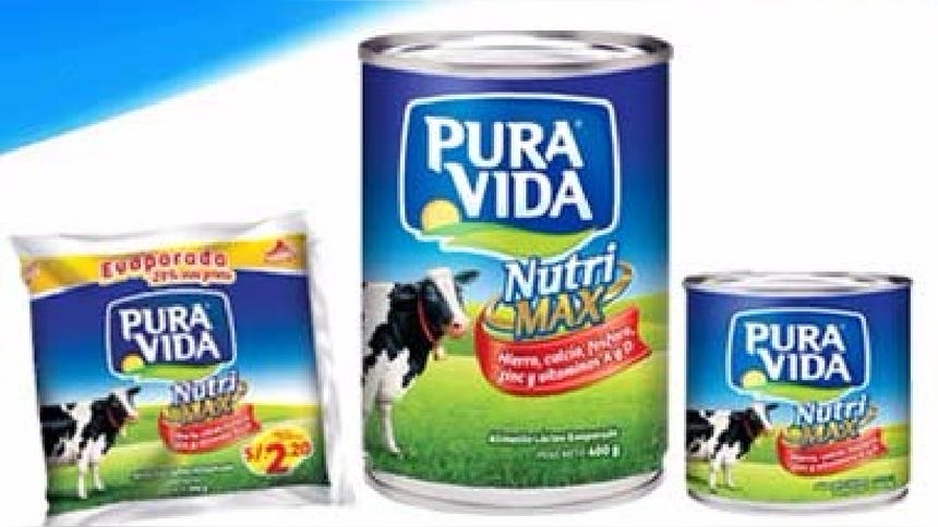 Panamá prohibió el ingreso de la marca Pura Vida del Grupo Gloria, pues según un informe de las autoridades de ese país, se vendía leche evaporada cuando no lo era.