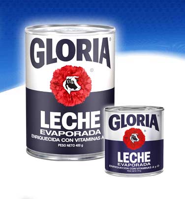 Marca del Grupo Gloria, contiene leche entera.