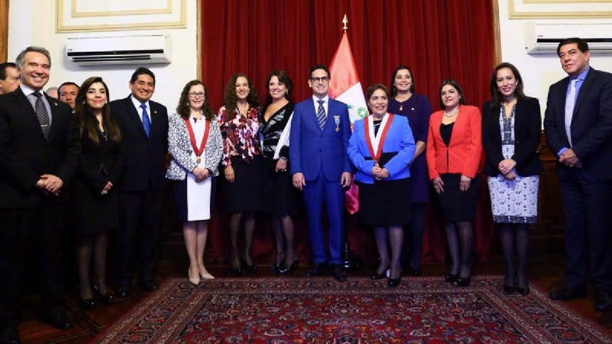 Juan Diego Flórez en el Congreso de la República.