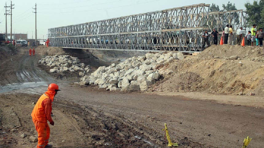 Una gran parte del presupuesto estará destinada al sector Transportes, para la reconstrucción de vías y puentes.