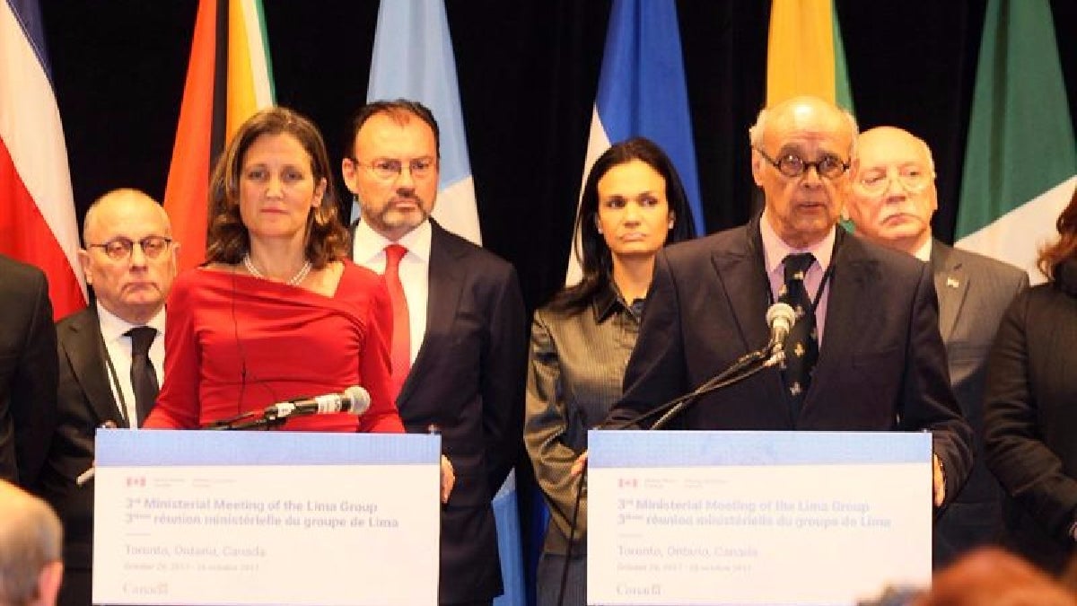 Video | Grupo de Lima pide a la ONU implicarse en la crisis de Venezuela