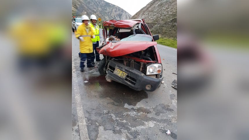 La Oroya: un muerto y cuatro heridos dejó choque de camioneta contra ...