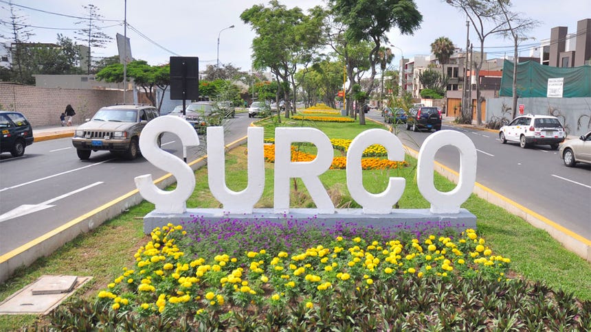 4. En Surco la media del precio de los departamentos por metro cuadrado es de US$ 1,667.