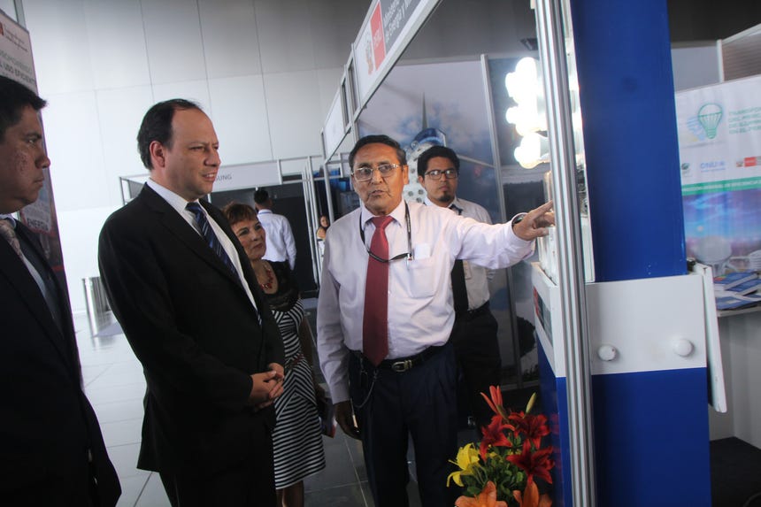 El viceministerio inauguró la Feria de Tecnologías Eficientes 2018 que se llevará a cabo hasta mañana 6 de marzo en el Centro de Convenciones de Lima en San Borja.