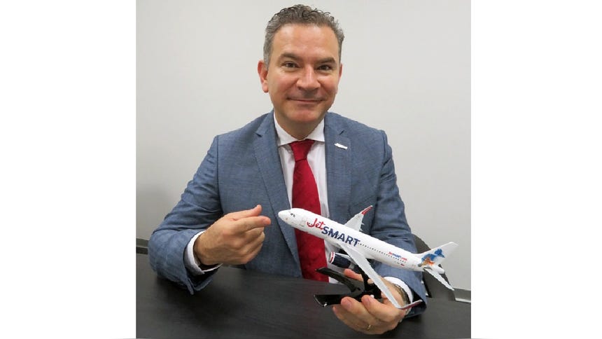 Según Estuardo Ortiz, presidente de JetSMART, la aerolínea espera superar los 16,000 pasajeros durante los seis primeros meses de operaciones.