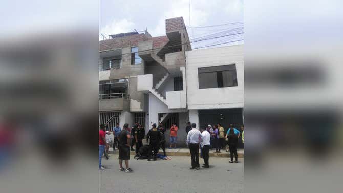 Mujer muere al caer del tercer piso de su vivienda en Trujillo