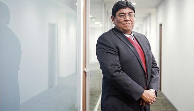 Sexto lugar. Elmer Cuba., economista y socio de Macroconsult, miembro del directorio del Banco Central de Reserva.