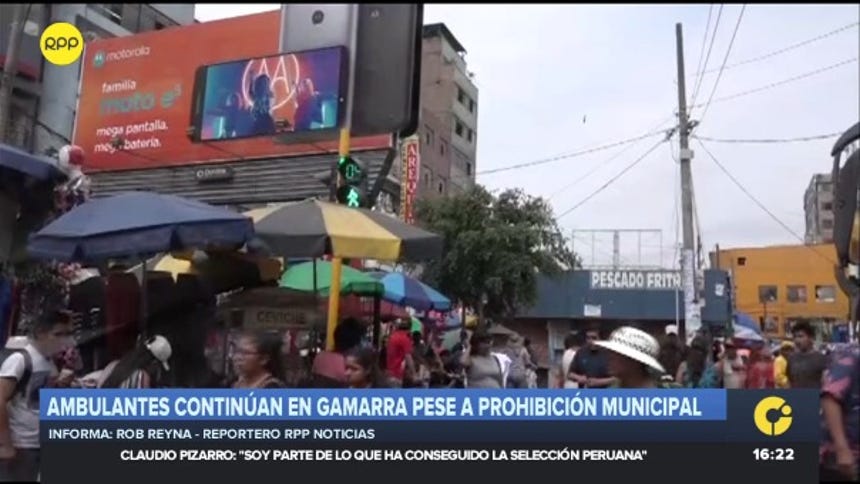 La Victoria | Comerciantes ambulantes continúan en las calles de ...
