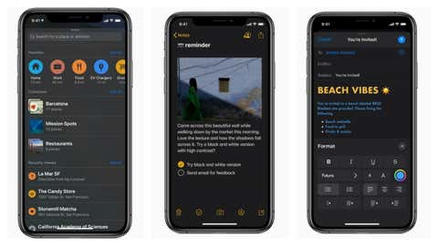 iPhone | Así luce el Modo Oscuro (Dark Mode) en iOS 13