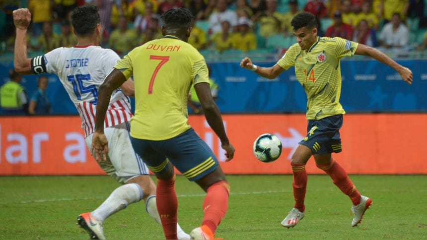Colombia se impone con puntaje perfecto al vencer 1-0 a Paraguay en la ...
