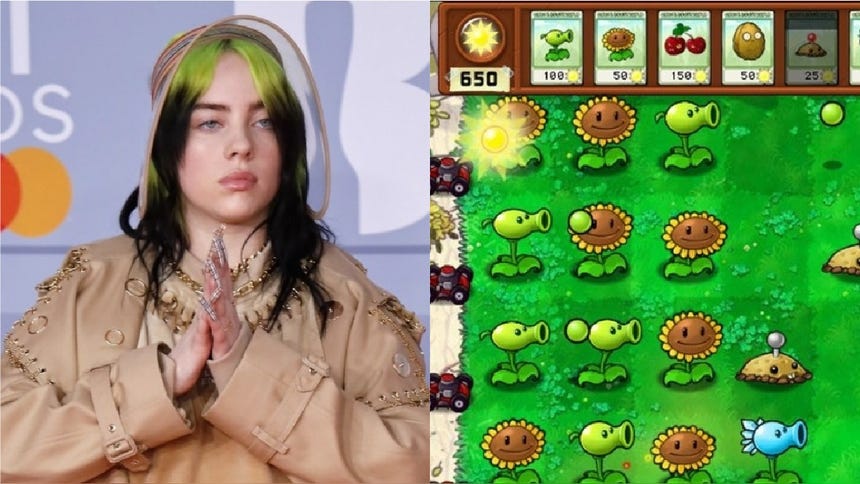 Billie Eilish: La joven artista se inspir en "Plants vs. Zombies" para  componer una de sus canciones
