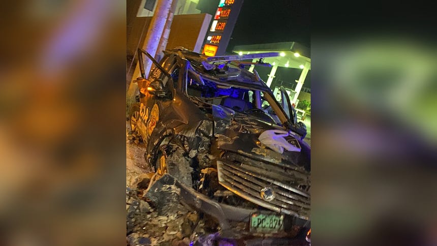 Lambayeque | Chiclayo: Policía fallece tras chocar patrullero contra un muro durante persecución a personas intervenidas