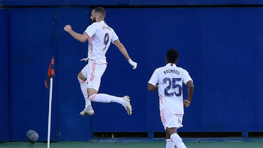 Real Madrid 2-0 Levante: resultado, resumen y goles del partido por la ...