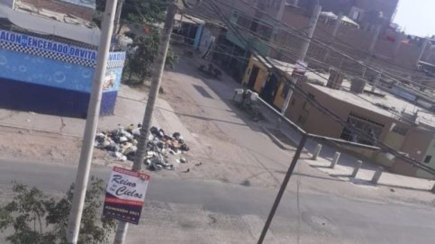 SMP: vecinos denuncian acumulación de toneladas de basura en varios ...