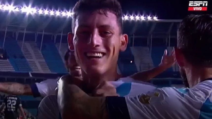 Ver GOL Sporting Cristal vs. Racing Club: Tomás Chancalay puso 2-1 de la 