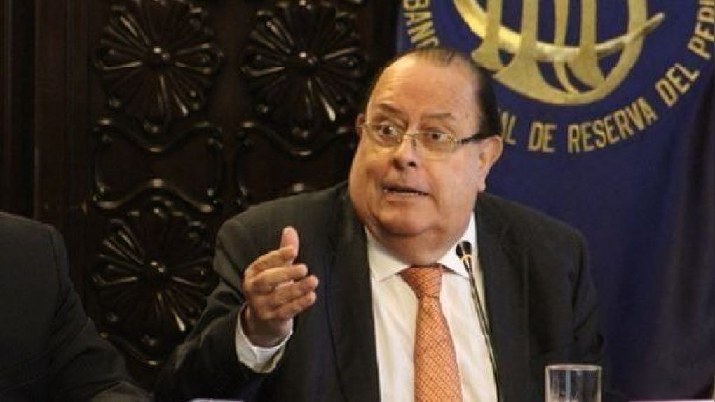 Julio Velarde, presidente del BCR.