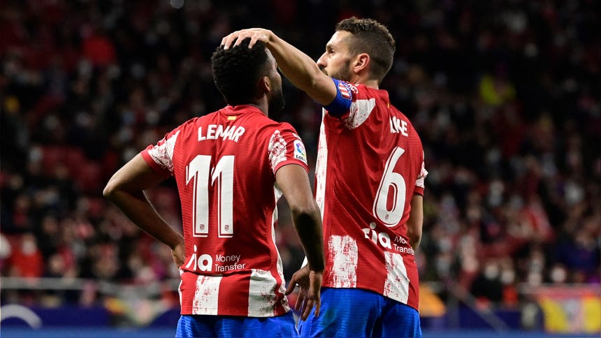 Atlético de Madrid marcha en el quinto puesto de LaLiga Santander 2021-22.