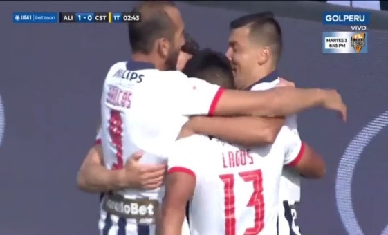 Gol de Alianza Lima