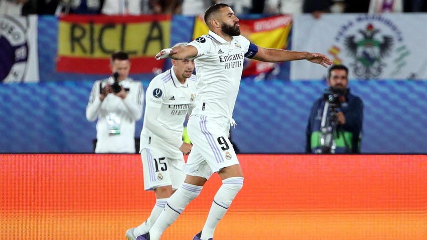 Ver GOL Karim Benzema, Real Madrid vs Eintracht Frankfurt EN VIVO: con ...