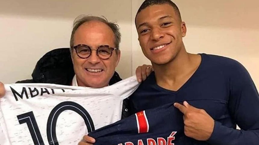 Kylian Mbappé y Luis Campos se volvieron a unir luego de sus etapas en Mónaco.