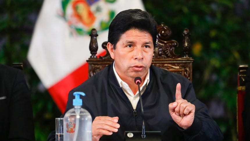 Pedro Castillo devuelve al Congreso la moción de vacancia presidencial ...