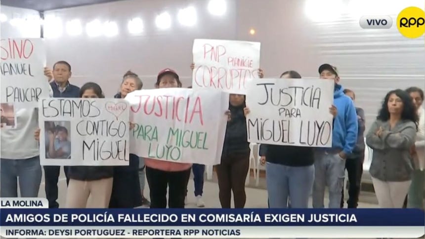 La Molina: Amigos de policía fallecido en comisaría piden no liberar a ...