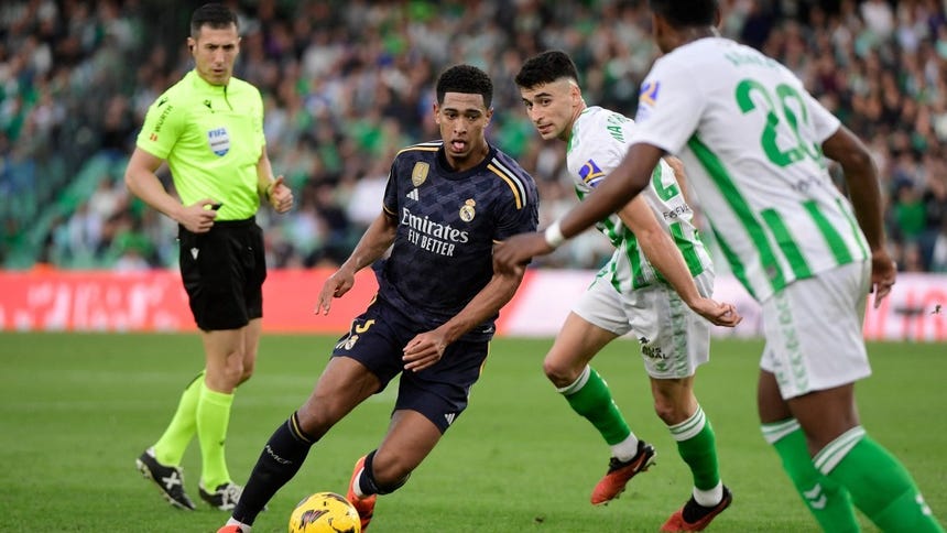 VER GOLES Real Madrid empató 1-1 con Betis por LaLiga 2023 RESUMEN Jude ...