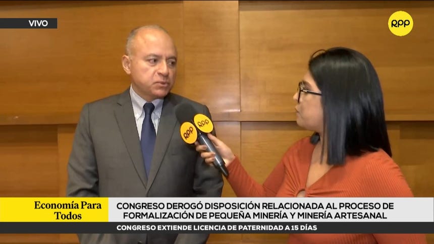 Víctor Gobitz, presidente de la SNMPE