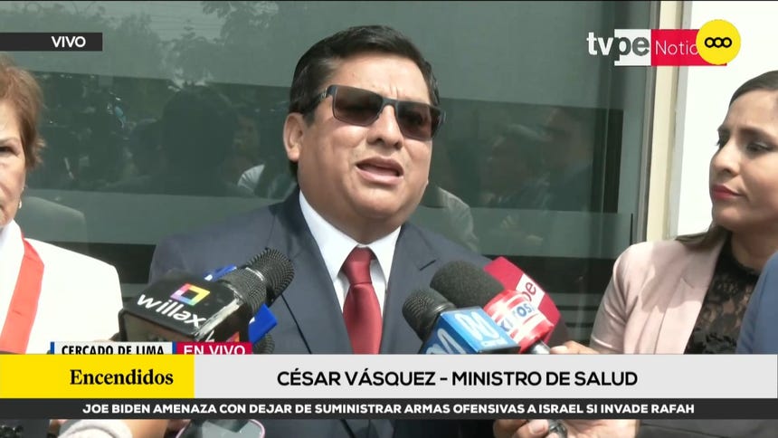 Ministro de Salud firmó hoy un convenio interinstitucional para inaugurar una botica universitaria en la Universidad Nacional Mayor de San Marcos. 