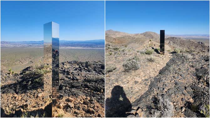 EEUU: encuentran un misterioso monolito en medio del desierto de Nevada