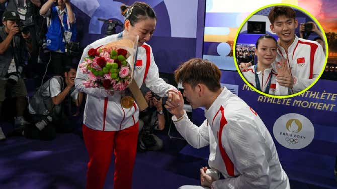París 2024: atleta china Ya Qiong Huang ganó en bádminton y luego fue ...